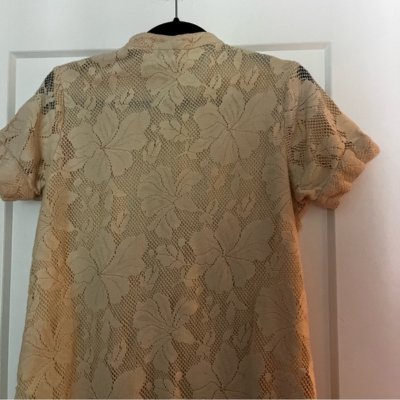 Vintage 90s Y2k Billabong Lace Floral Dress - Picture 6 of 9